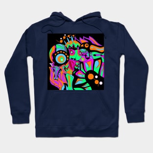 alien samurai ecopop Hoodie